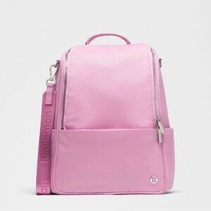 Lululemon City Essentials 10L Backpack in Pink Frosting with Nano Belt Bag